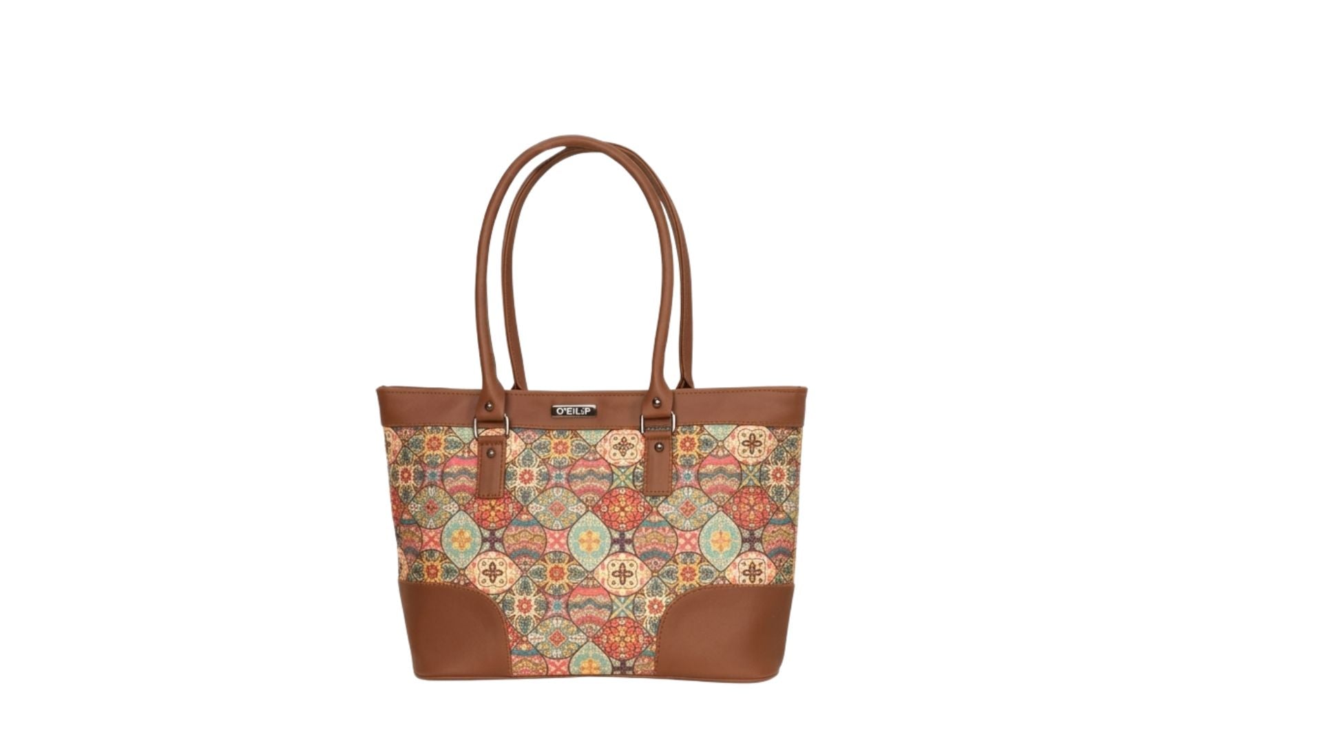 Artistic Printed Polycotton Canvas Tote Bag - Versatile Style for Everyday Use