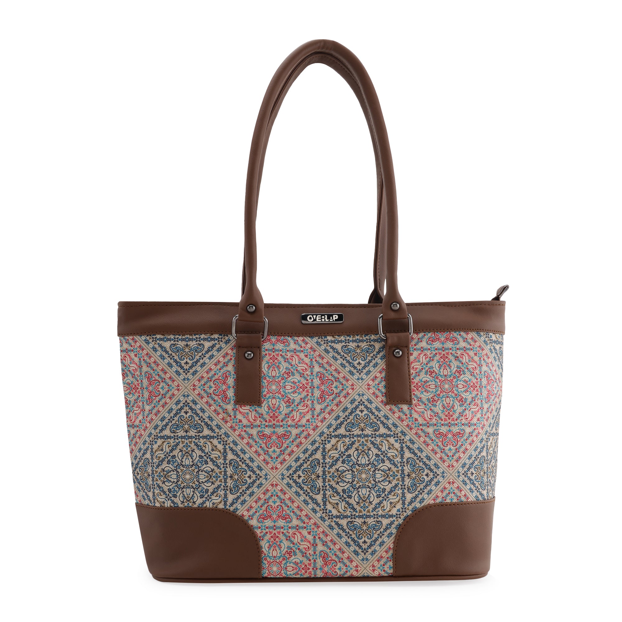 Vibrant Printed Polycotton Canvas Tote Bag - Stylish Utility for Everyday Use