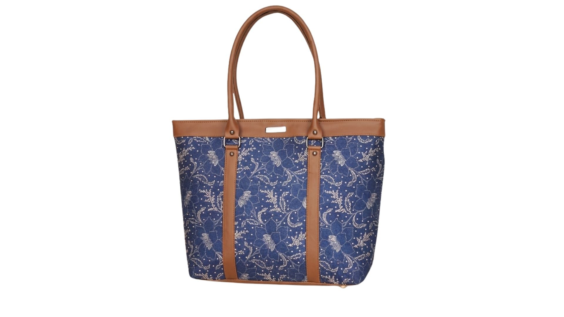 Vibrant Printed Polycotton Jute Tote Bag - Stylish Utility for Everyday Use