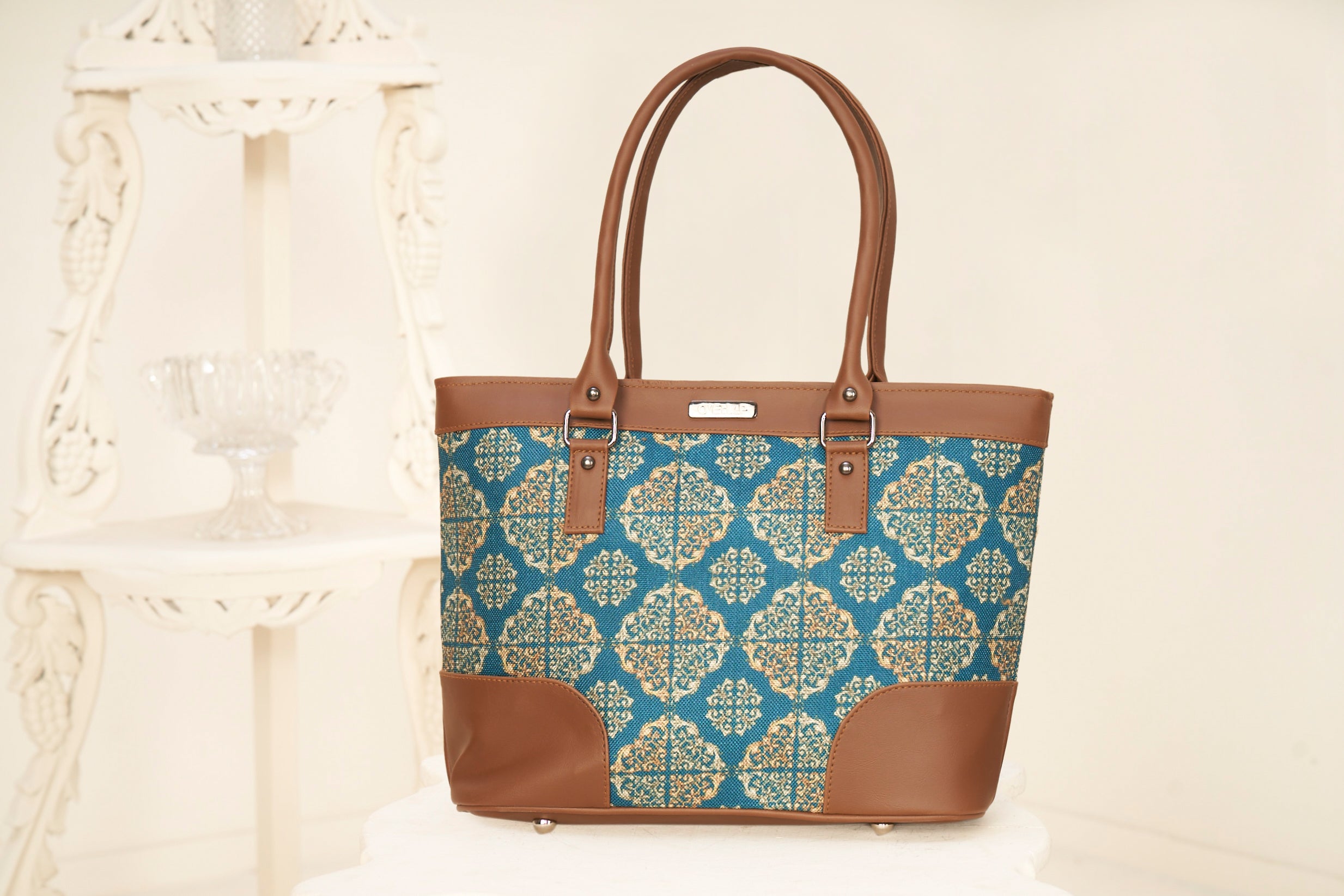 Artistic Utility: Aora 003 - Printed PolyCotton Canvas Tote, Your Everyday Essential